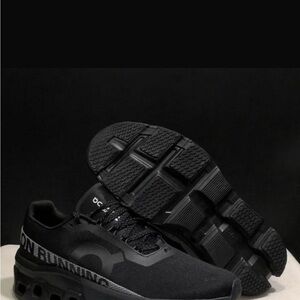 On Running Men's Black Athletic Shoes